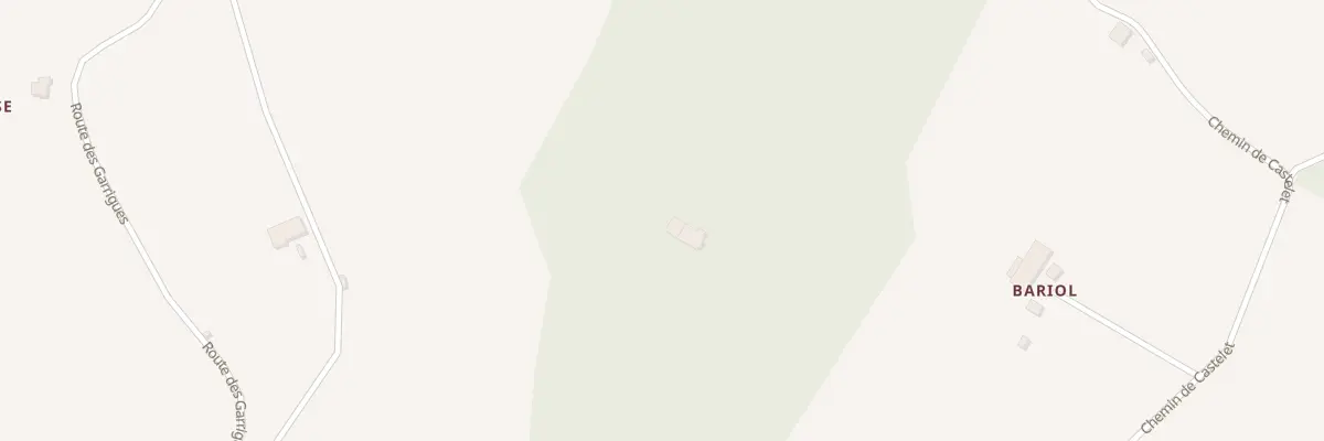 Plan du 229B Che de Castelet à Mirabel