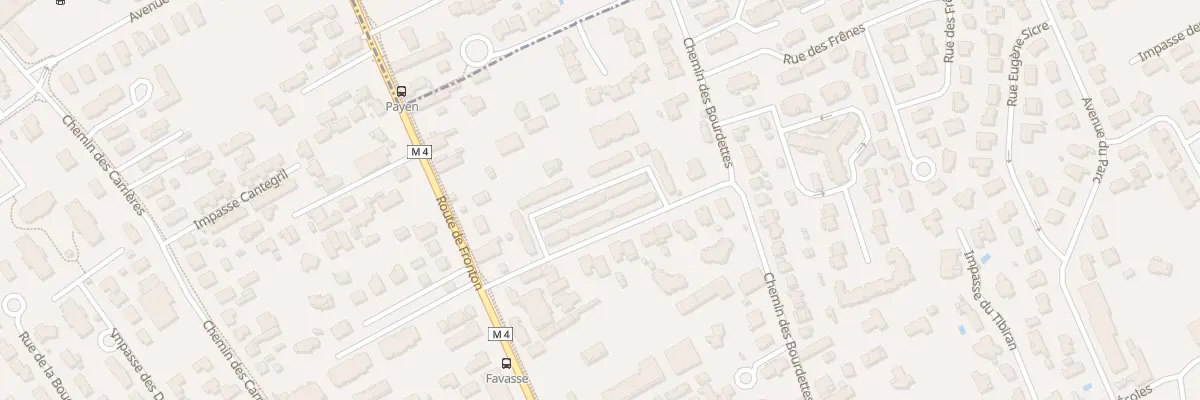 Plan du 9 Rue de l’Europe à Aucamville