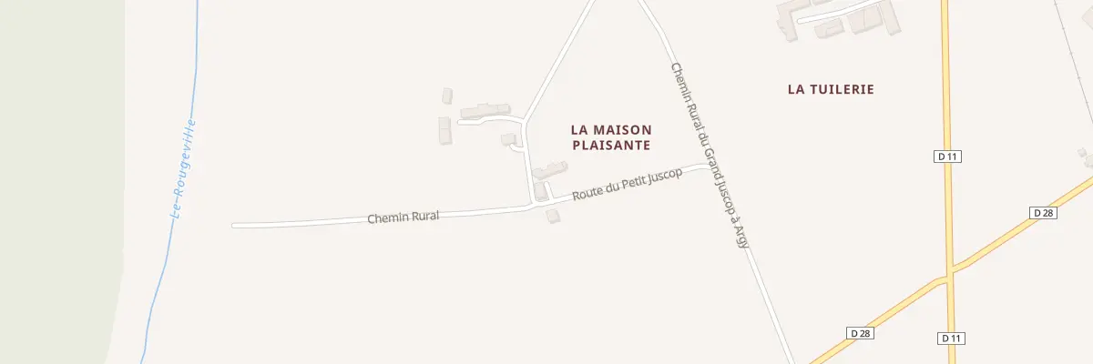 Plan du 40 Le Petit Juscop à Argy