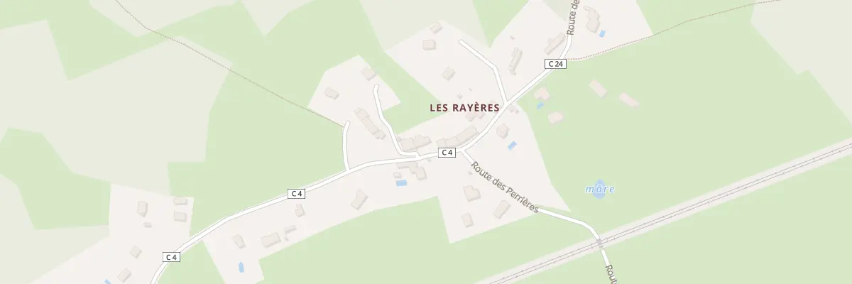 Plan du 1655 Rte des Rayères à Ambazac