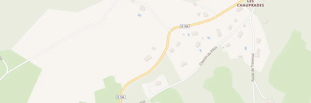 Plan du 3306 Rte De Nadaillac à Chartrier-Ferrière