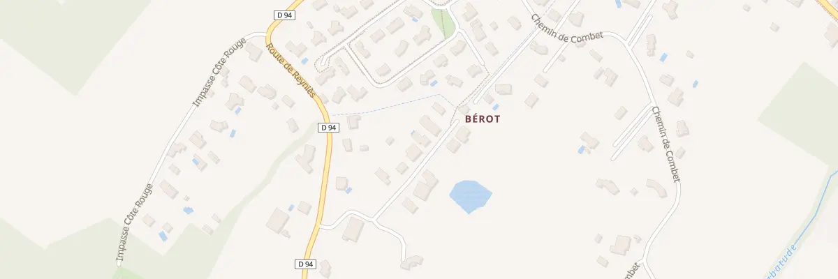 Plan du 197 Cote Rouge à Saint-Nauphary