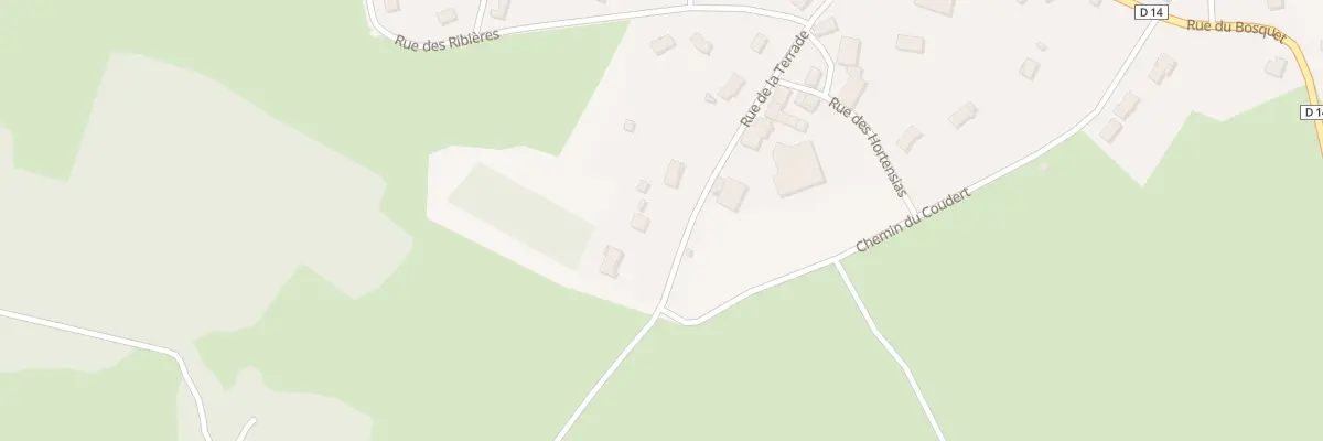 Plan du 10 Rue de la Terrade à Saint-Maurice-la-Souterraine