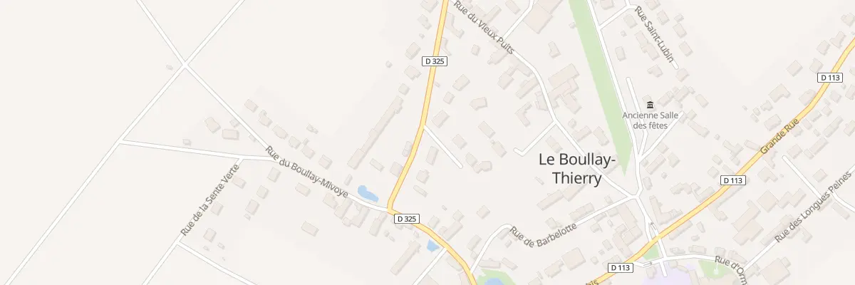 Plan du 8B Rue Neuve au Boullay-Thierry