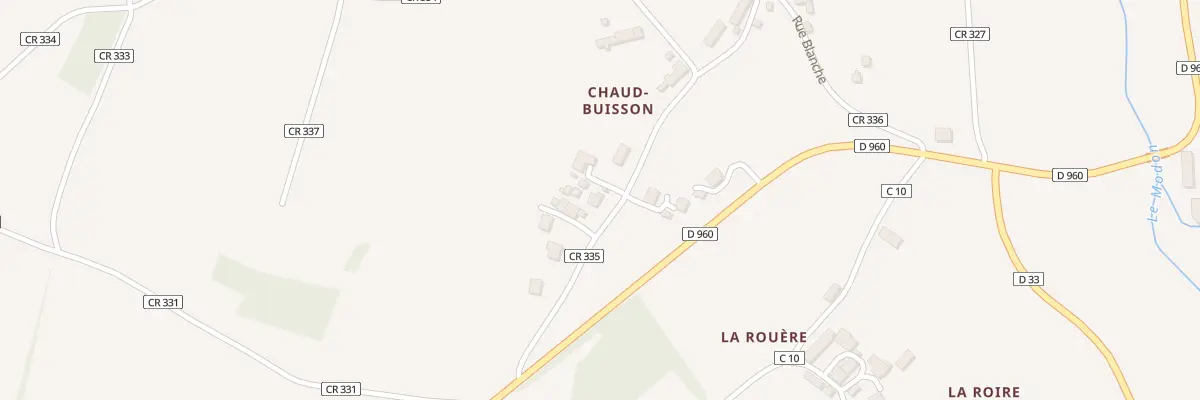 Plan du 8 Rue de Chaud Buisson à Luçay-le-Mâle