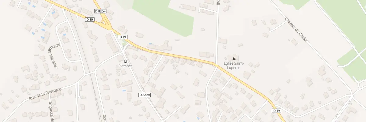 Plan du 623 Rue de l’Eglise à Vernet
