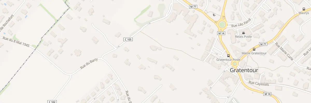 Plan du 5 Rue de Mance à Gratentour
