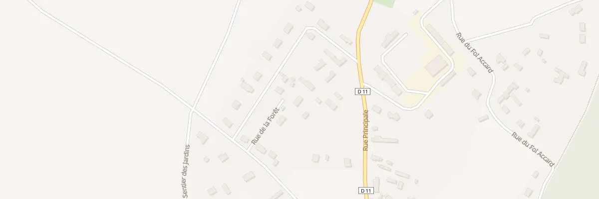 Plan du 6B Rue de la Forêt à Rosay-sur-Lieure
