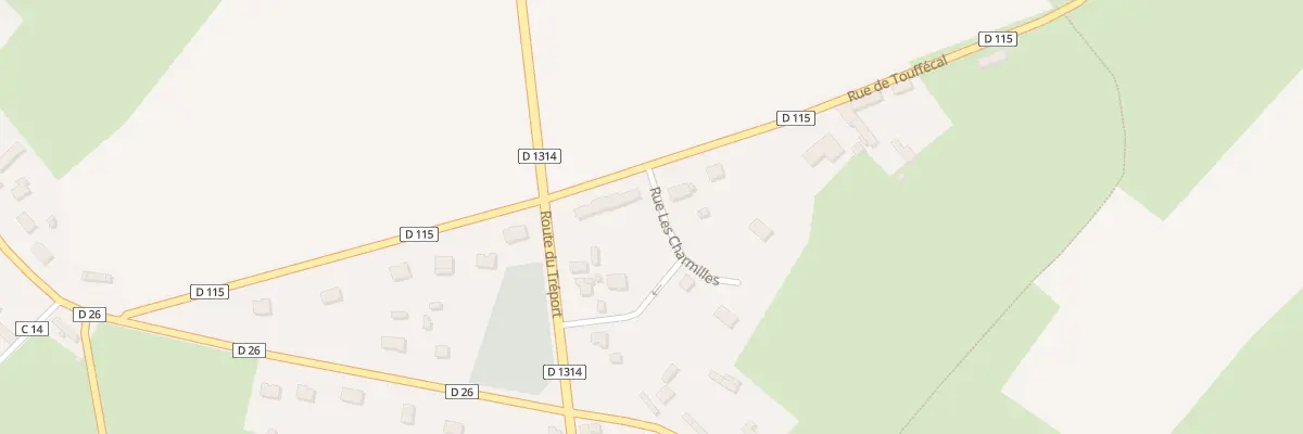 Plan du 8 Chem de la Briqueterie à Fresnoy-Folny