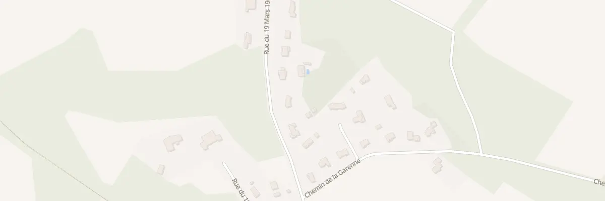 Plan du 6 Rue du Dix Neuf Mars à Villaudric