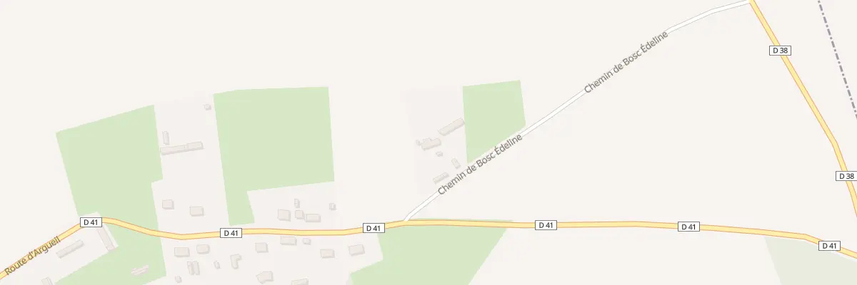 Plan du 32 Che de Bosc Edeline à Bois-Guilbert