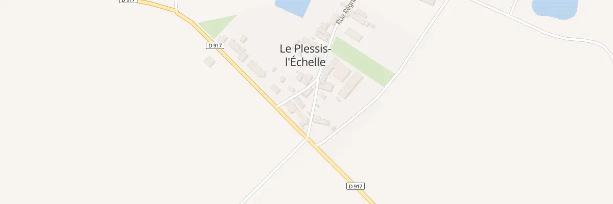 Plan du 1 Rue Regnault d’Echelle au Plessis-l’Échelle