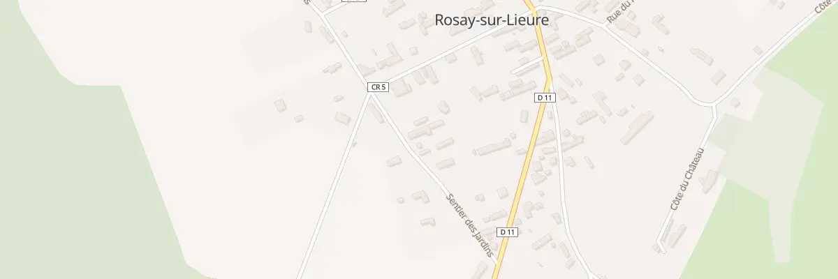 Plan du 8 Sen des Jardins à Rosay-sur-Lieure