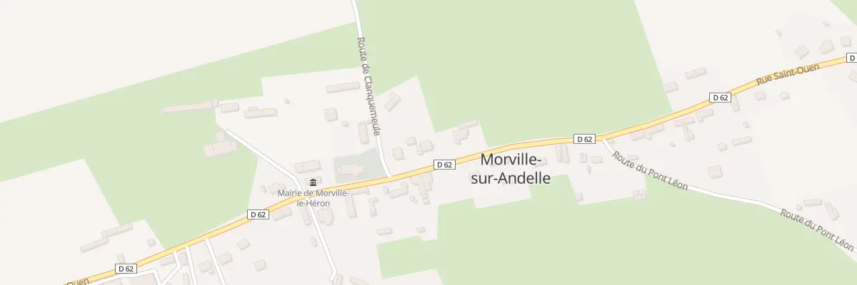 Plan du 1086 Rue Saint-ouen à Morville-le-Héron