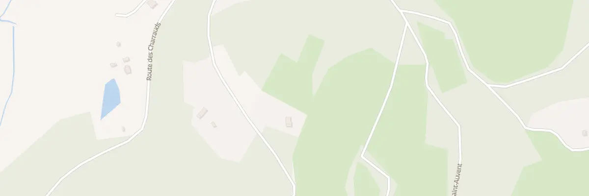 Plan de Puy de Lafont à Royères