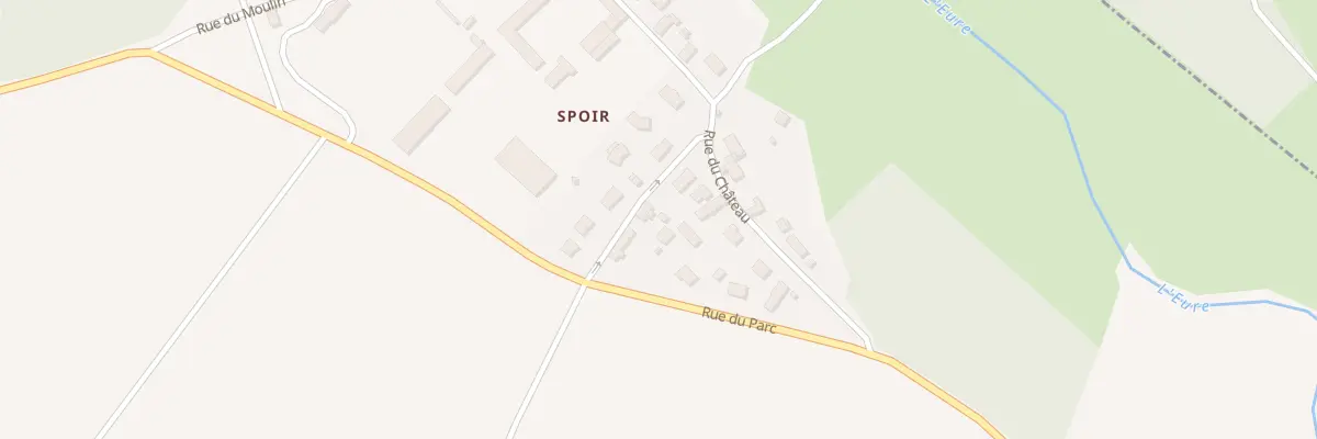 Plan du 3 Rue du Lavoir à Mignières