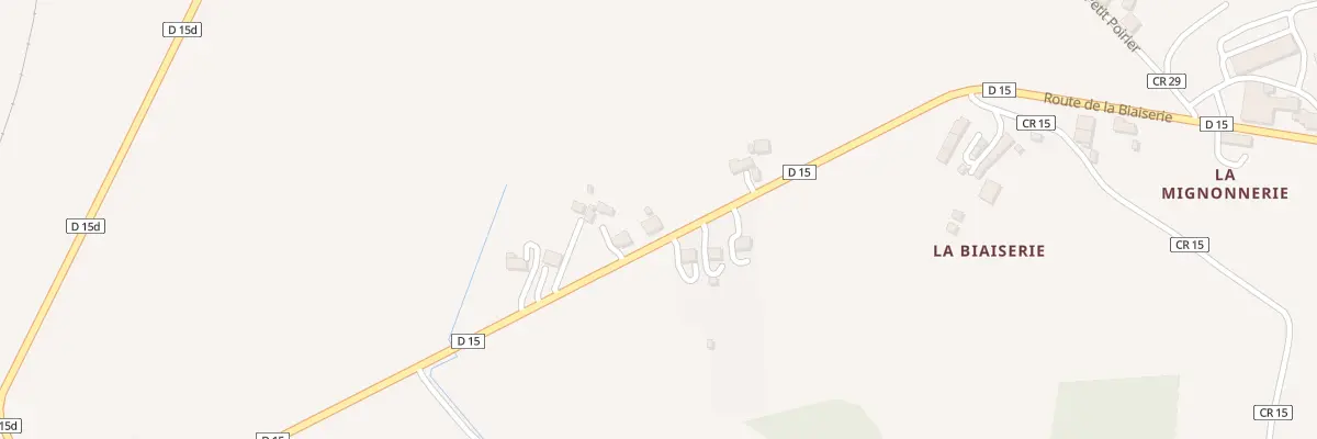 Plan du 39 Rte de Valencay à Pellevoisin
