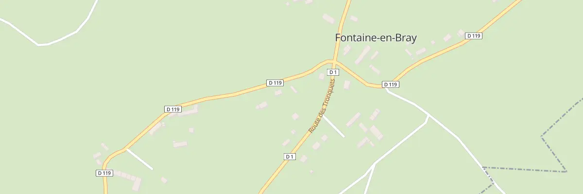 Plan du 5059 Le Bourg à Fontaine-en-Bray