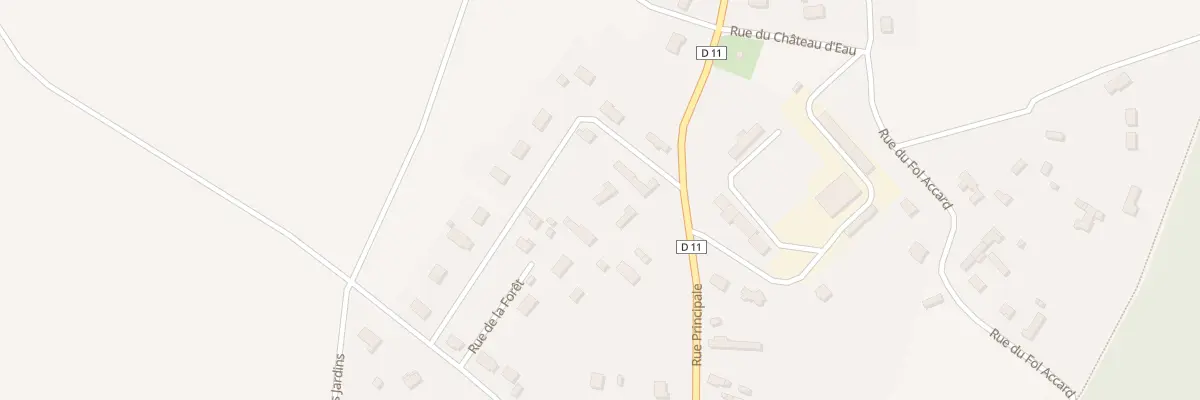Plan du 8 Che de la Berdouillerie à Rosay-sur-Lieure