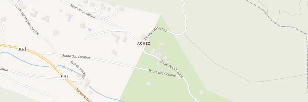 Plan du 5048 Achez à Saint-Cernin-de-Larche