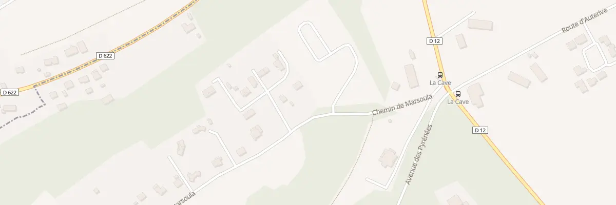 Plan du 4 Che de Marsoula à Puydaniel
