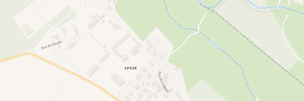 Plan du 3 Rue du Château à Mignières