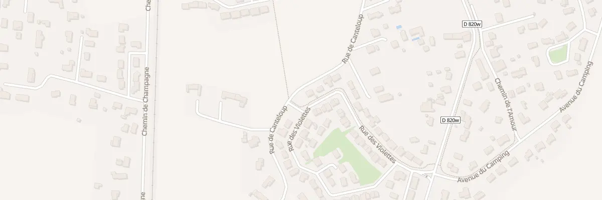 Plan du 32 Rue des Violettes à Vernet