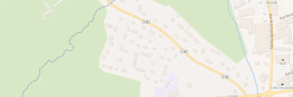 Plan du 19 Rte de Quievrecourt à Neufchâtel-en-Bray