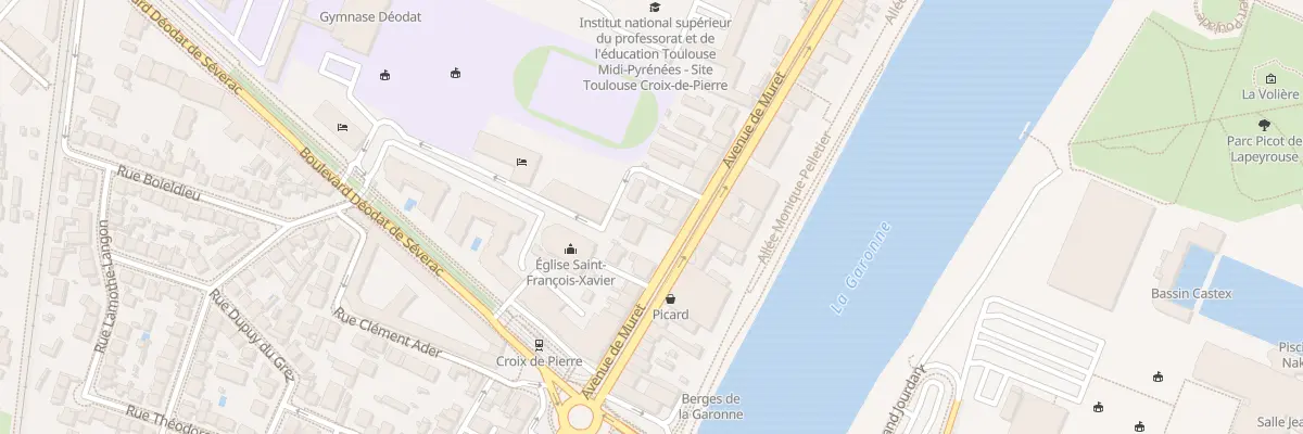Plan du 161 Av de Muret à Toulouse