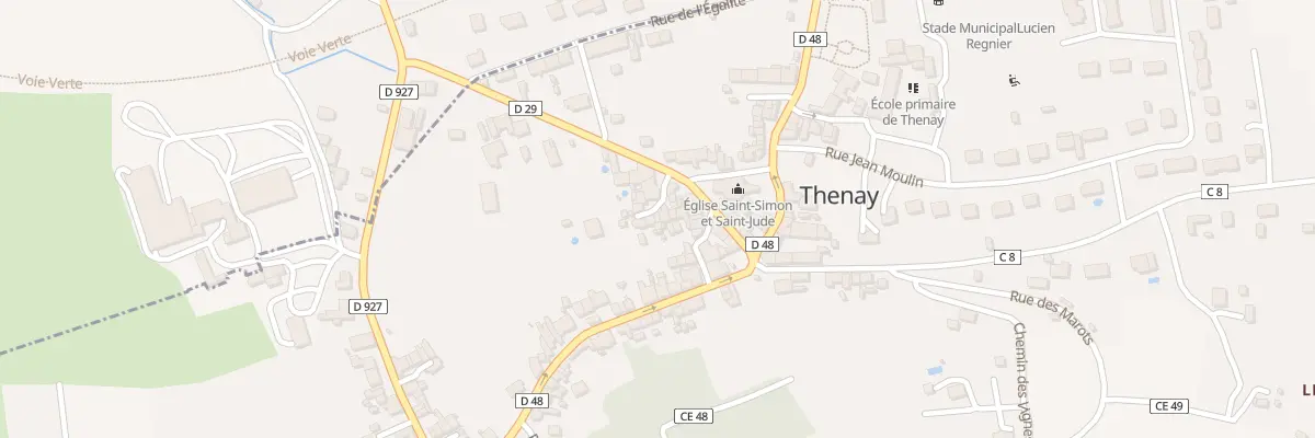 Plan du 17 Rue Jean Dupuy à Thenay