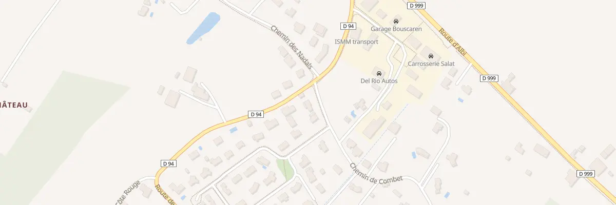 Plan du 28 Che de Combet à Saint-Nauphary