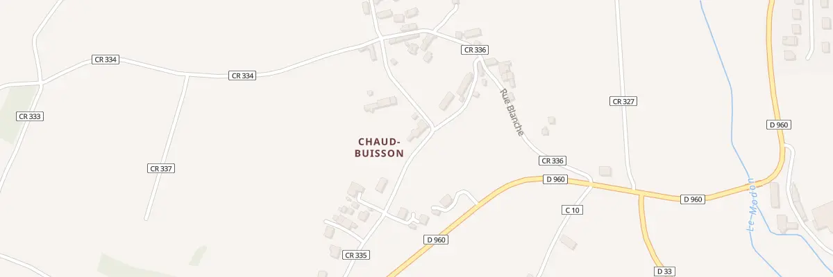 Plan du 12 Rue de Chaud Buisson à Luçay-le-Mâle