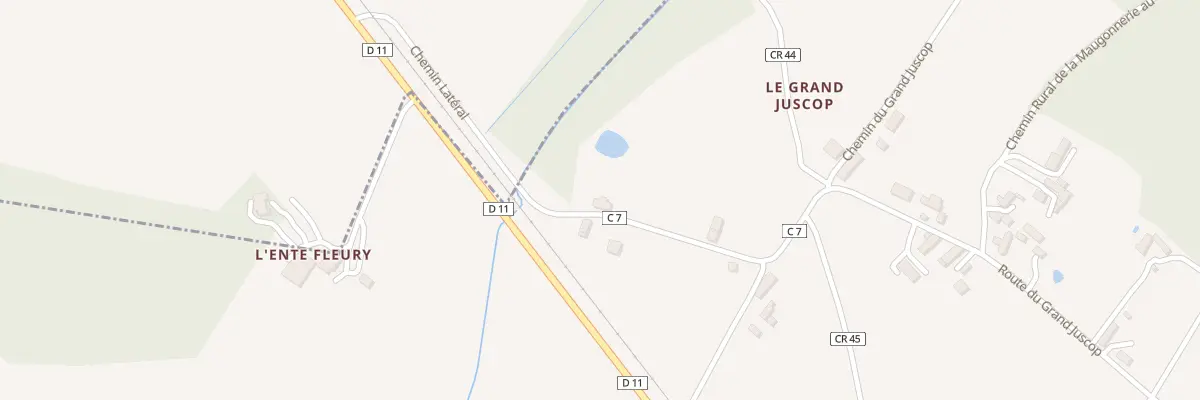 Plan du 26 Le Grand Juscop à Argy