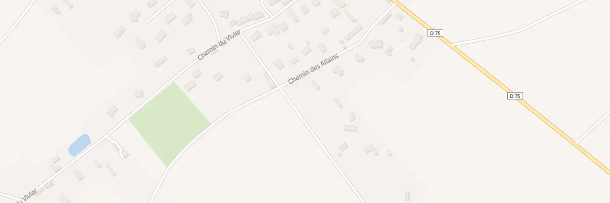 Plan du 39 Che des Haies à Douains