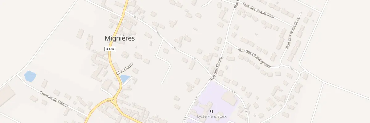 Plan du 8 Rue aux Juifs à Mignières