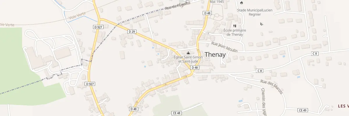 Plan du 51 Rue Jean Dupuy à Thenay