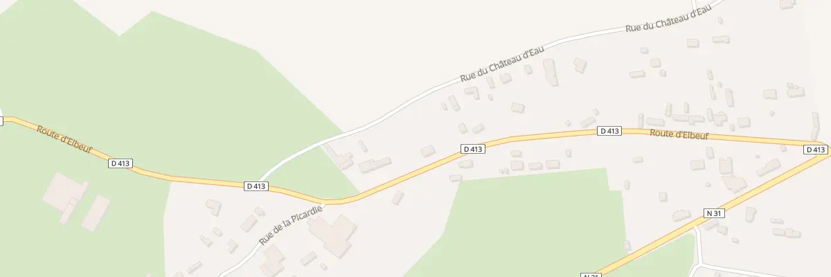 Plan du 455 Rte d’Elbeuf à La Haye