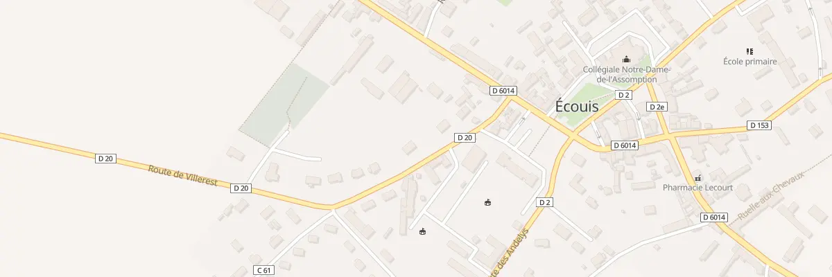 Plan du 5000I Rte de Villerest à Écouis