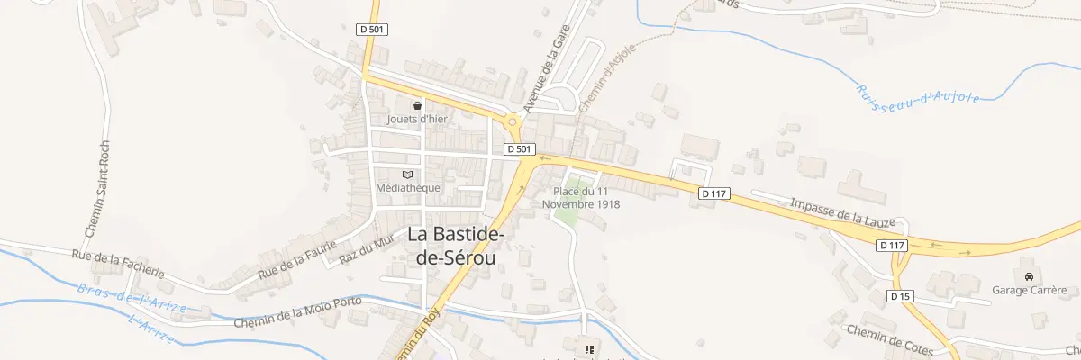 Plan du 5 Che du Roy à La Bastide-de-Sérou