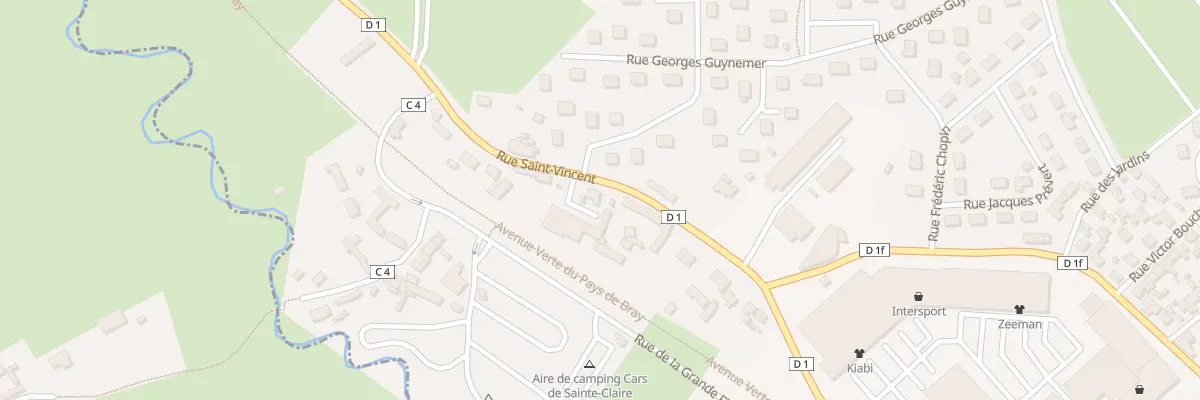Plan du 65 Rue de Saint Vincent à Neufchâtel-en-Bray
