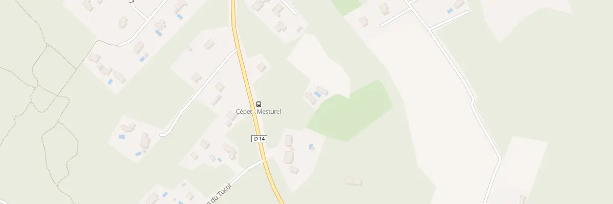 Plan du 1403 Av de Toulouse à Cépet