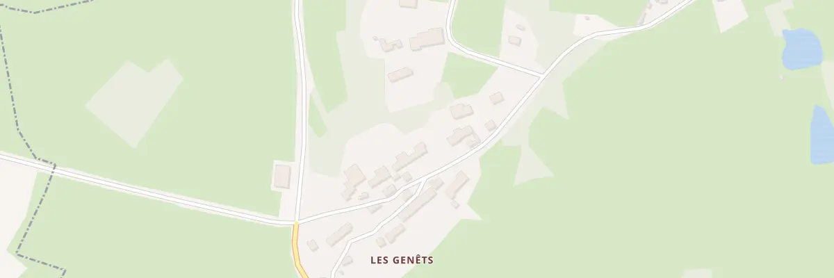 Plan du 21 Les Genêts à Vareilles