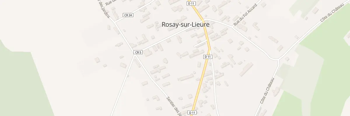 Plan du 23B Rue Principale à Rosay-sur-Lieure