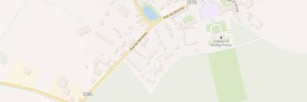 Plan du 10 Rue du Parc au Boullay-Thierry