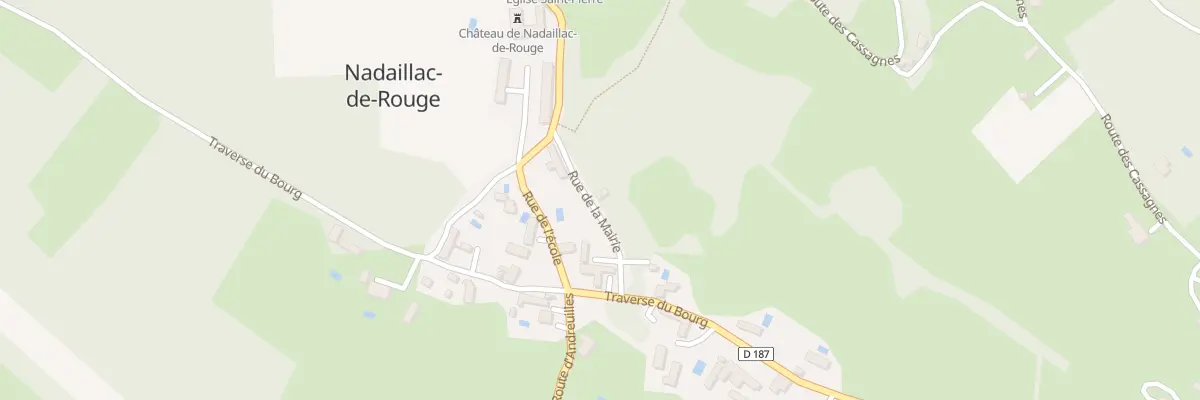 Plan du 5042 Haut du Bourg à Nadaillac-de-Rouge