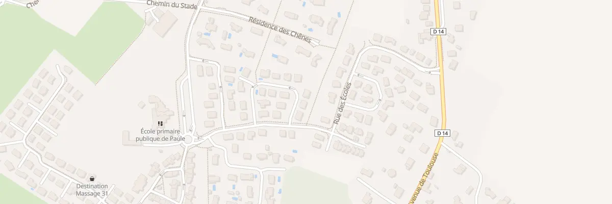 Plan du 1 Rue des Mûriers à Cépet