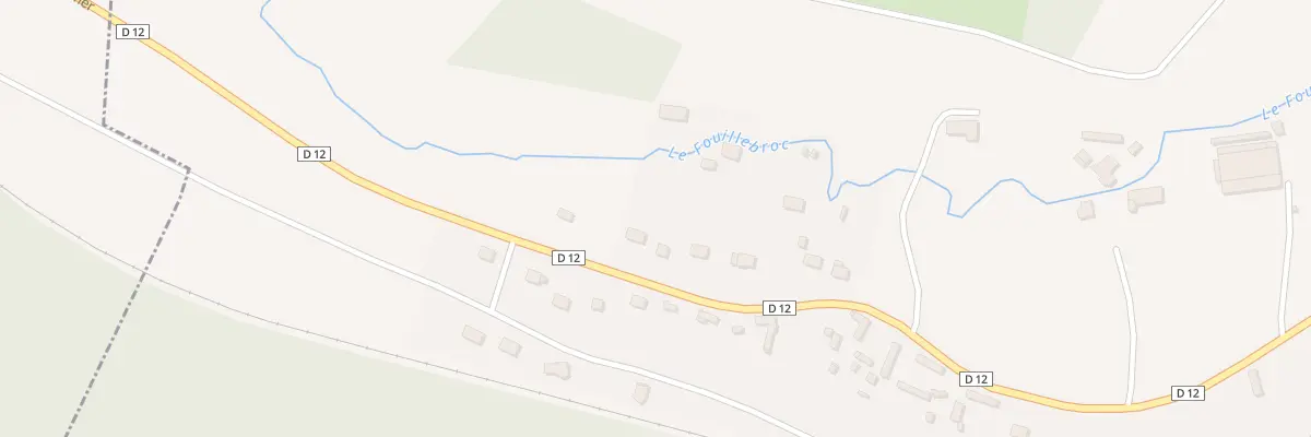 Plan du 4 Gr Grande Rue à Touffreville