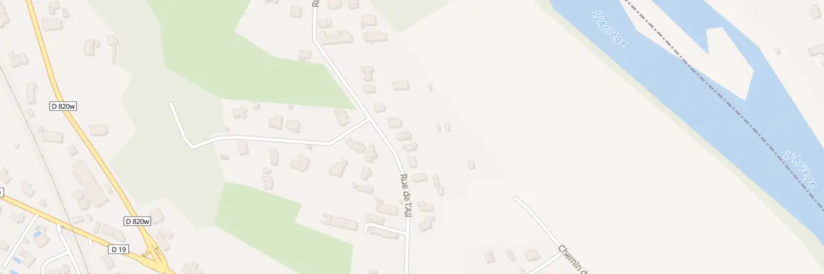 Plan du 264 Rue de l’Ail à Vernet