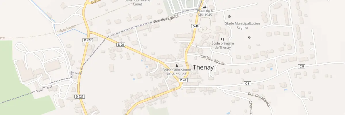 Plan du 35 Rue de l’Égalité à Thenay