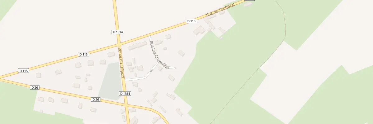Plan du 4 Rue de Touffecal à Fresnoy-Folny